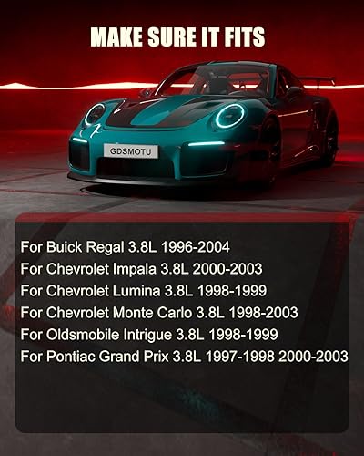 Miniatura 3 de Compresor con embrague apto para 1998-2003 para Chev-rolet Mo-nte Carlo 1998-1999 para Chev-rolet Lu-mina 1997-2003 para Pont-iac Gr-and Prix,