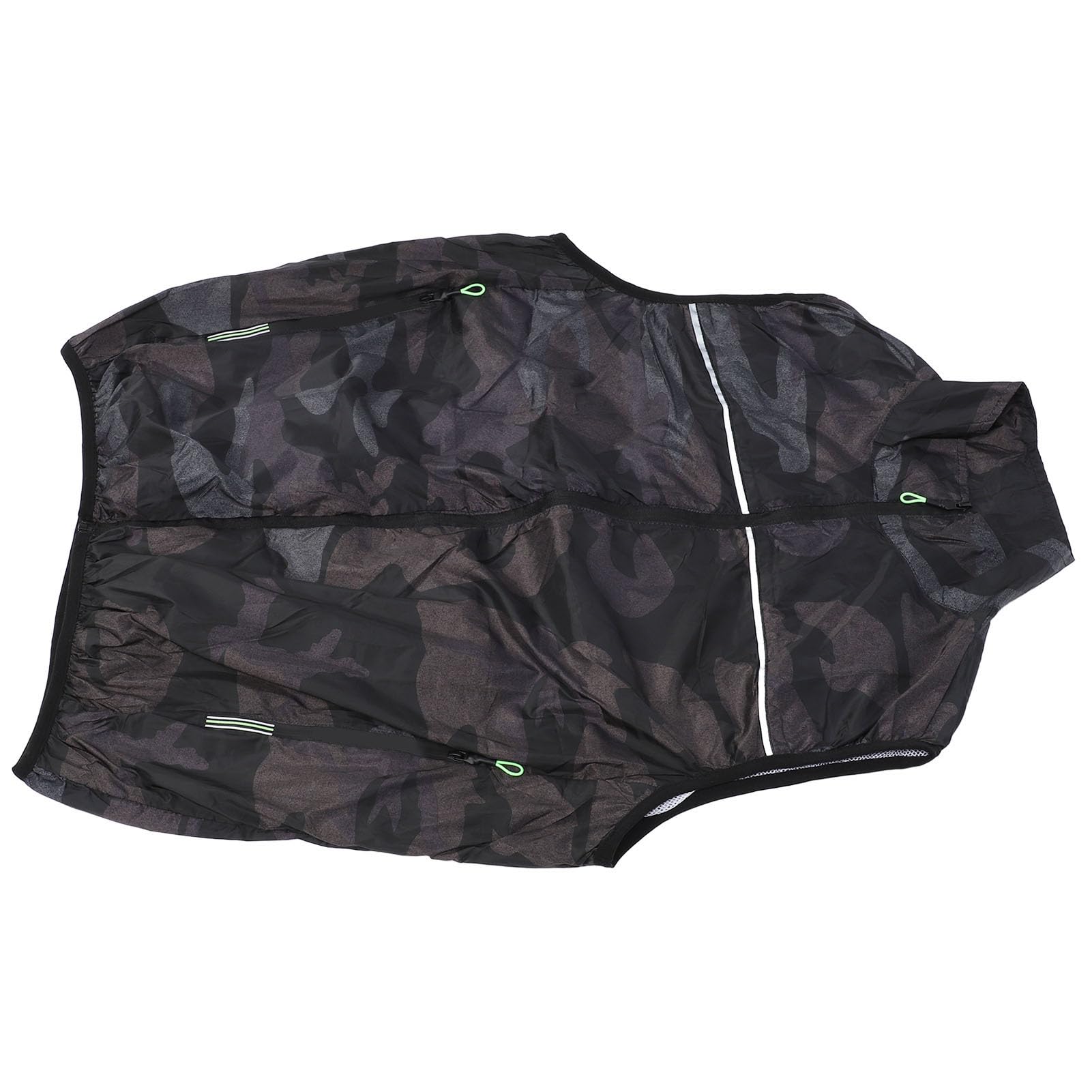 Cooling Vest, Super Thin, 2 Fans, Sunproof Coating, Breathable Airconditioned Clothing, USB Powered for Outdoor Work (L)