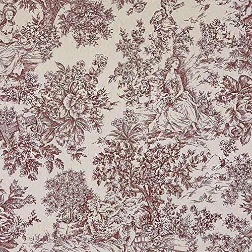 Kt KILOtela - Tissu Toile Imprimé, Décoration Intérieure, Assises de Fauteuils, Rideaux, Coussins, Galettes de Chaises, 300 cm Longueur x 280 cm Largeur,...