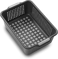 Vista 2 de madesmart Cesta de almacenamiento mediana, granito