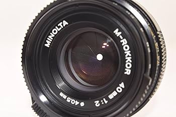 Amazon | MINOLTA ミノルタ M-ROKKOR 40mm F2 | 一眼レフカメラ 通販