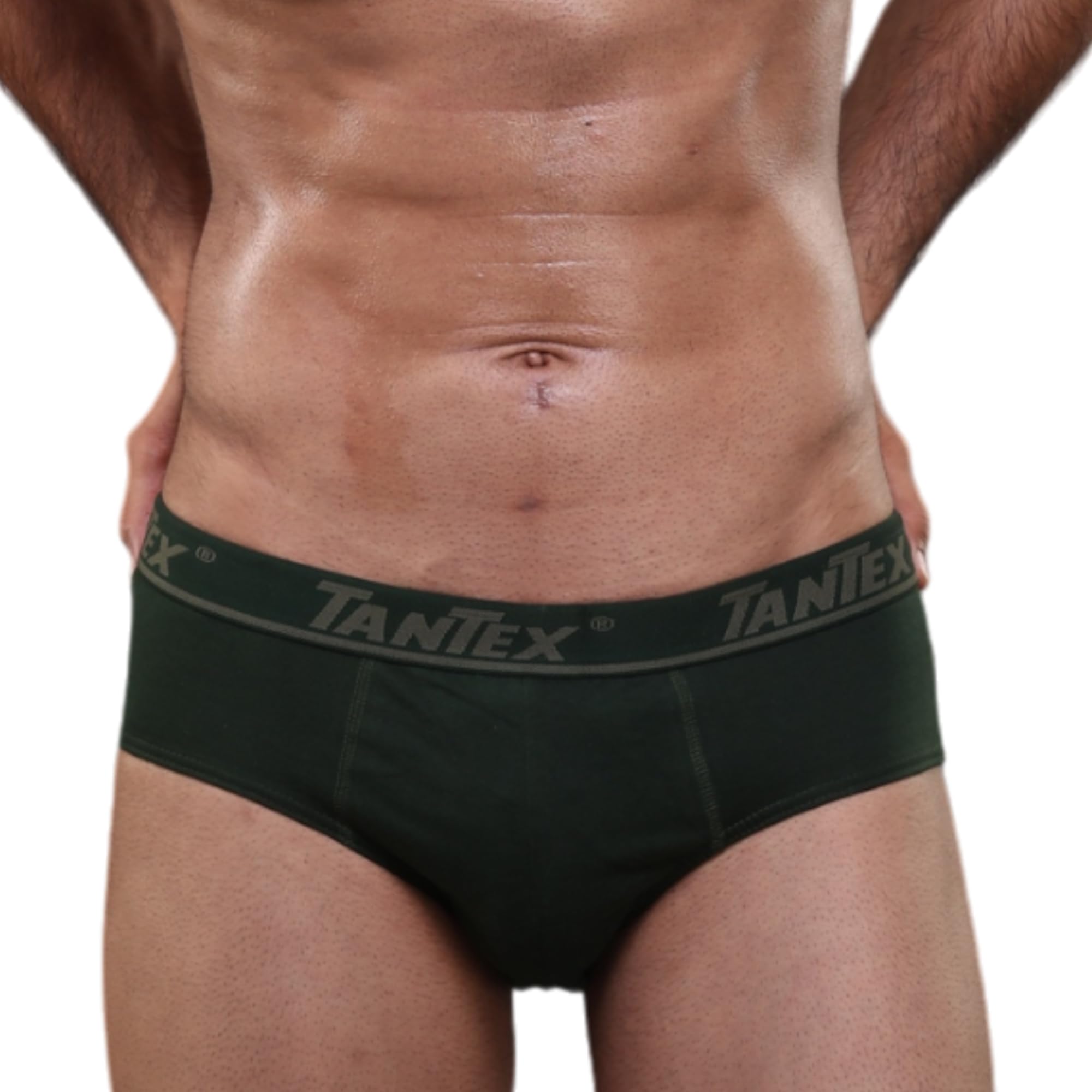 tantex Men's Super Cotton Rib Solid Boxer Brief with Ultrasoft Waistband-picture-35