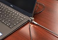 Vista 4 de Noble Locks TZ03T Cerradura de cuña ultra compacta con llave de barril para portátiles Dell Latitude