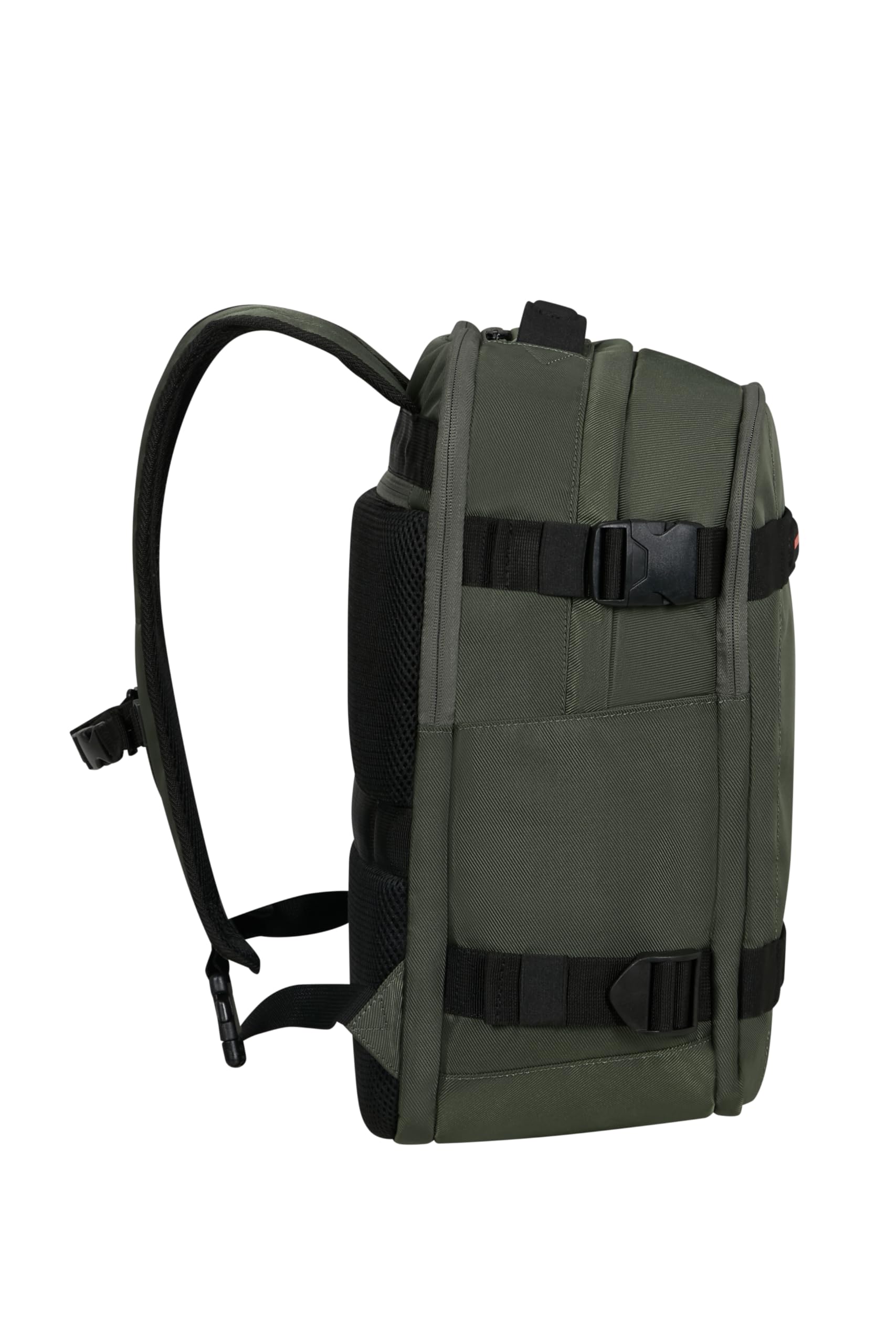 American Tourister Urban Track - Mochila portátil 15.6" – 45 cm, 29 L - 3 compartimentos grandes - Gran capacidad - Ergonómica - Compartimento acolchado para portátil - Grün (Dark Khaki)