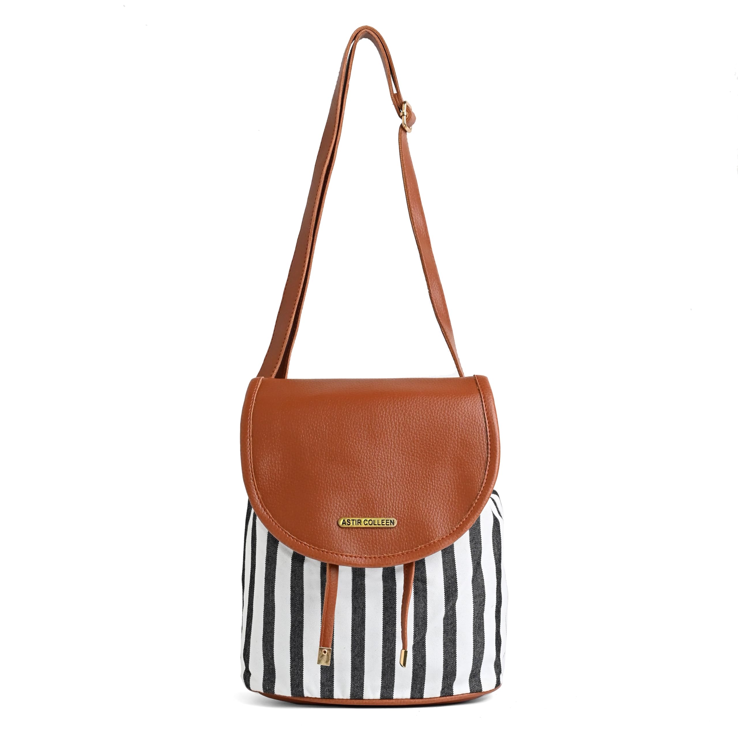 Women Canvas/PU Sling Bag for Girls (cvmoon)-image-28