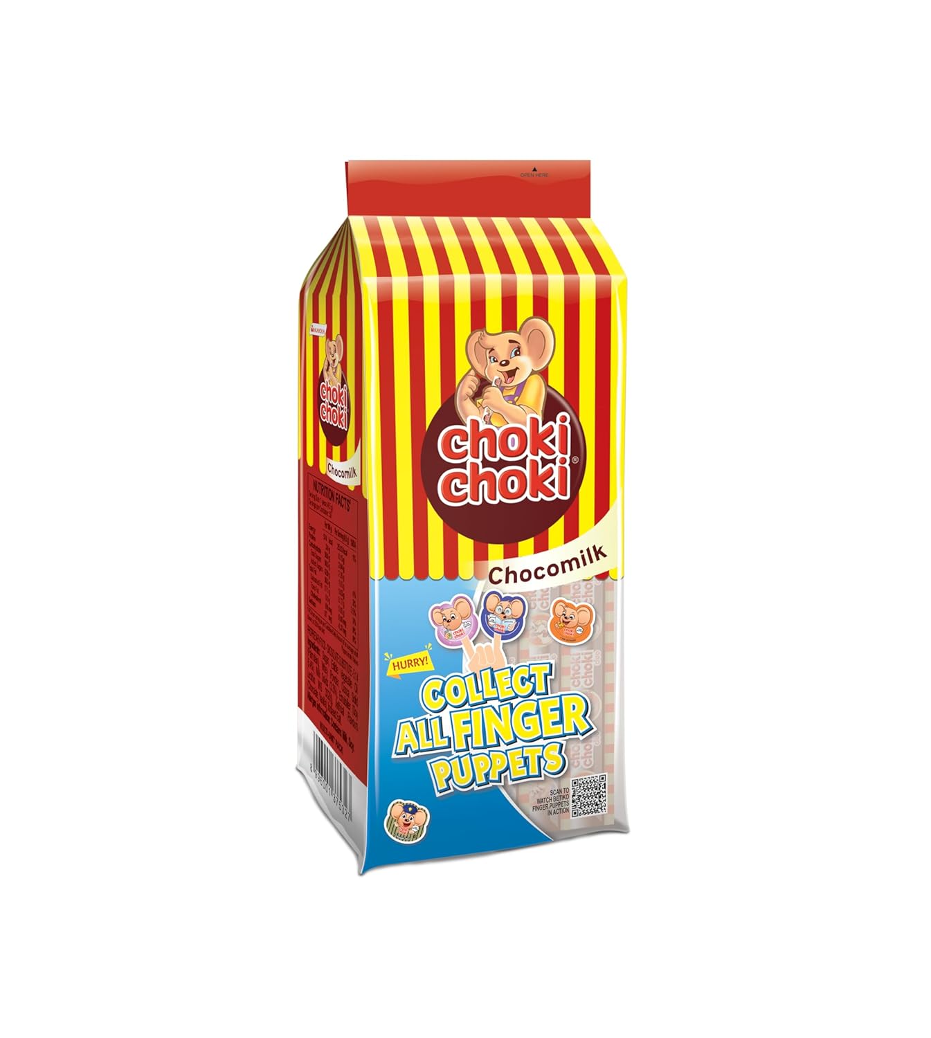 CHOKI CHOKI Choco Chocolate Milk Stick Pouch - 250gram |50 Pieces In ...