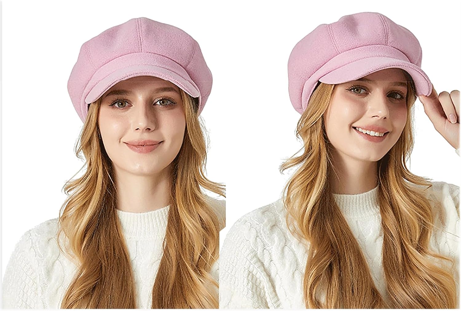 Women Newsboy Cap Ivy Golf Hat Cabbie Visor Beret Hats