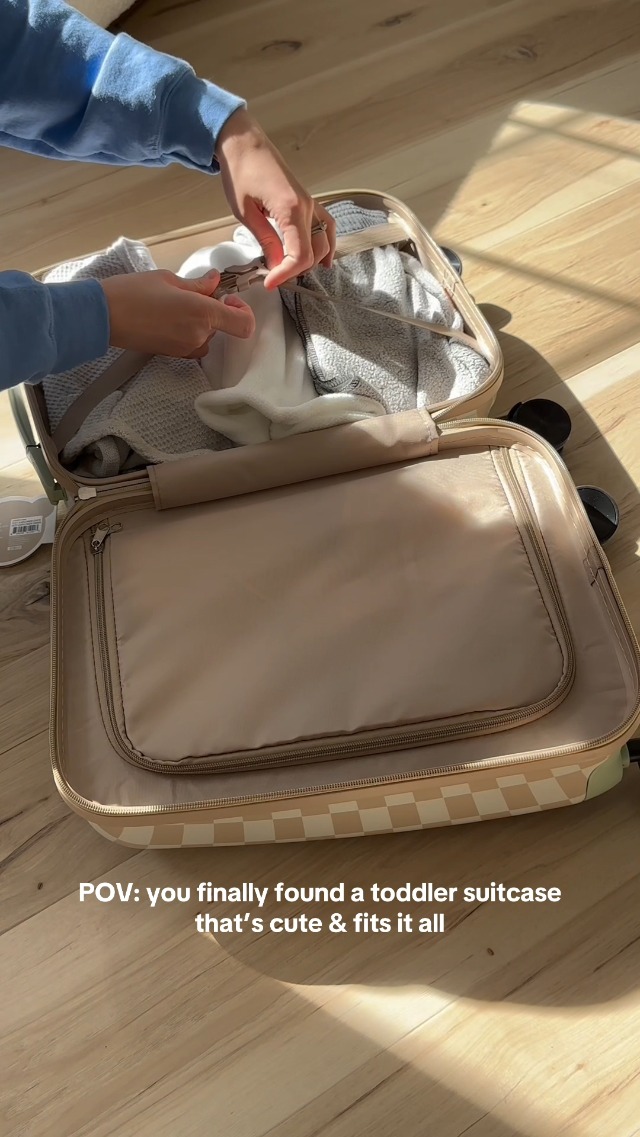 Amazon.com: Itzy Ritzy Toddler Suitcase with Adjustable Handle