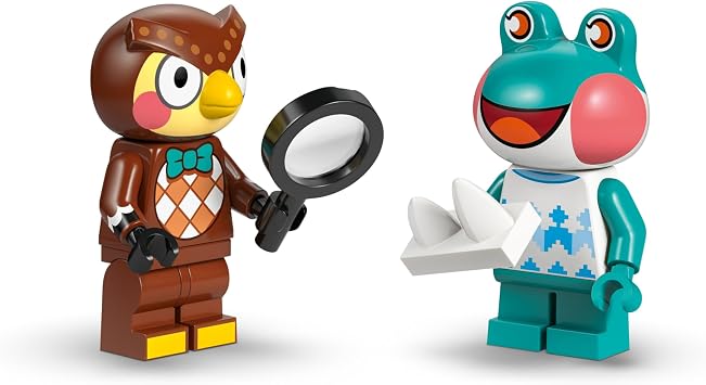 LEGO Animal Crossing Blatherss Museum Collection Building Toy - Pretend Play Set W/2 Toy Minifigures for Girls & Boys, Ages 7+ Building Blocks for Kids - Gift Idea for Birthdays & Gamers - 77056