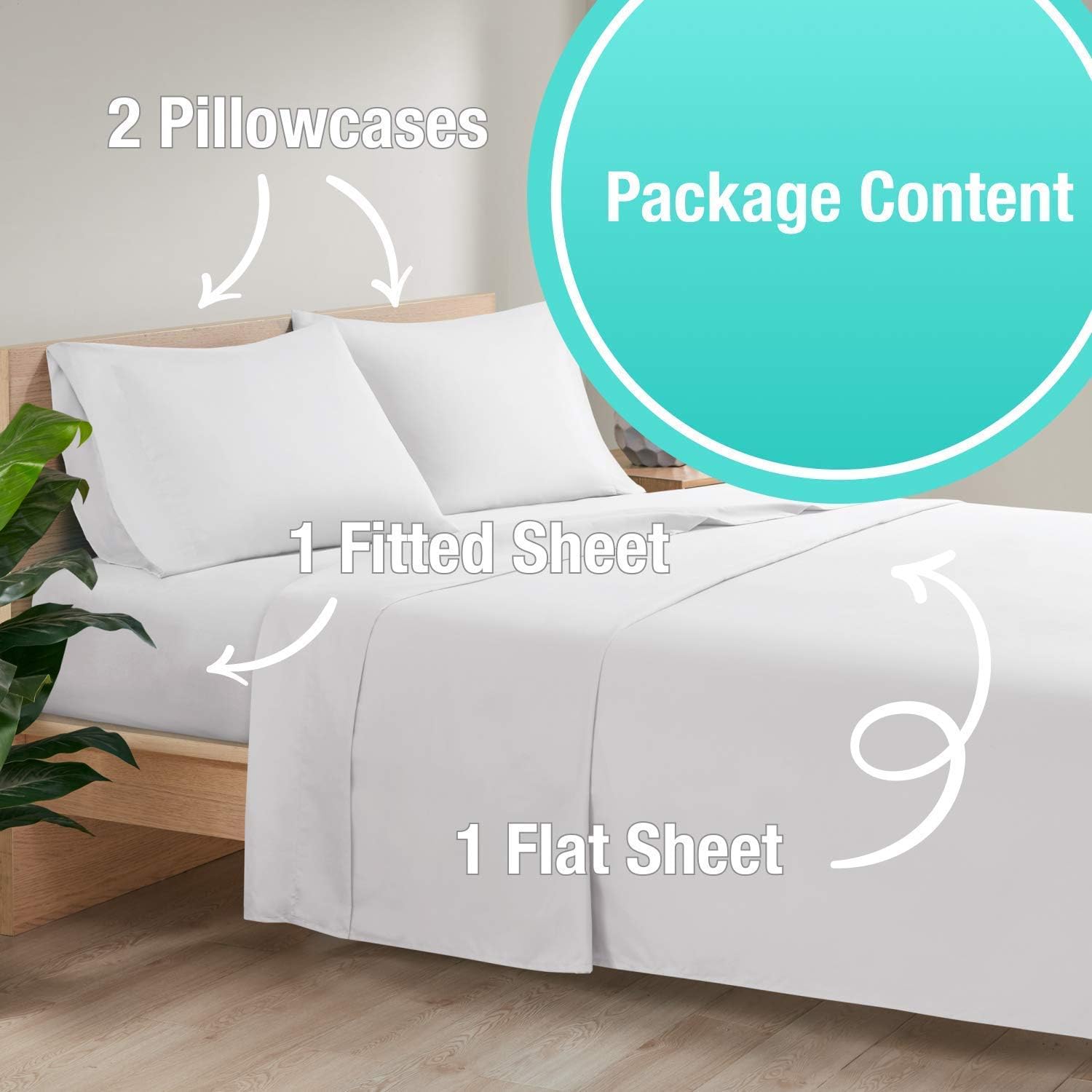 LaxLinen 500TC Super Quality Bedding Sets 100% Egyptian Cotton 4PC Bed Sheet Set 18" Inch Extra Deep Pocket Expanded/Super/Olympic Queen, Orange Solid