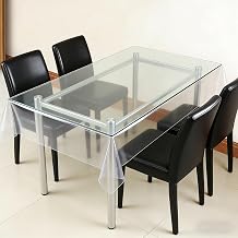 Desk Mat 70 x 160 cm Rectangle Table Cover by Pvc Odorless Vinyl for Kitchen, Dining, Patiy and Everyday Use, Right Angle