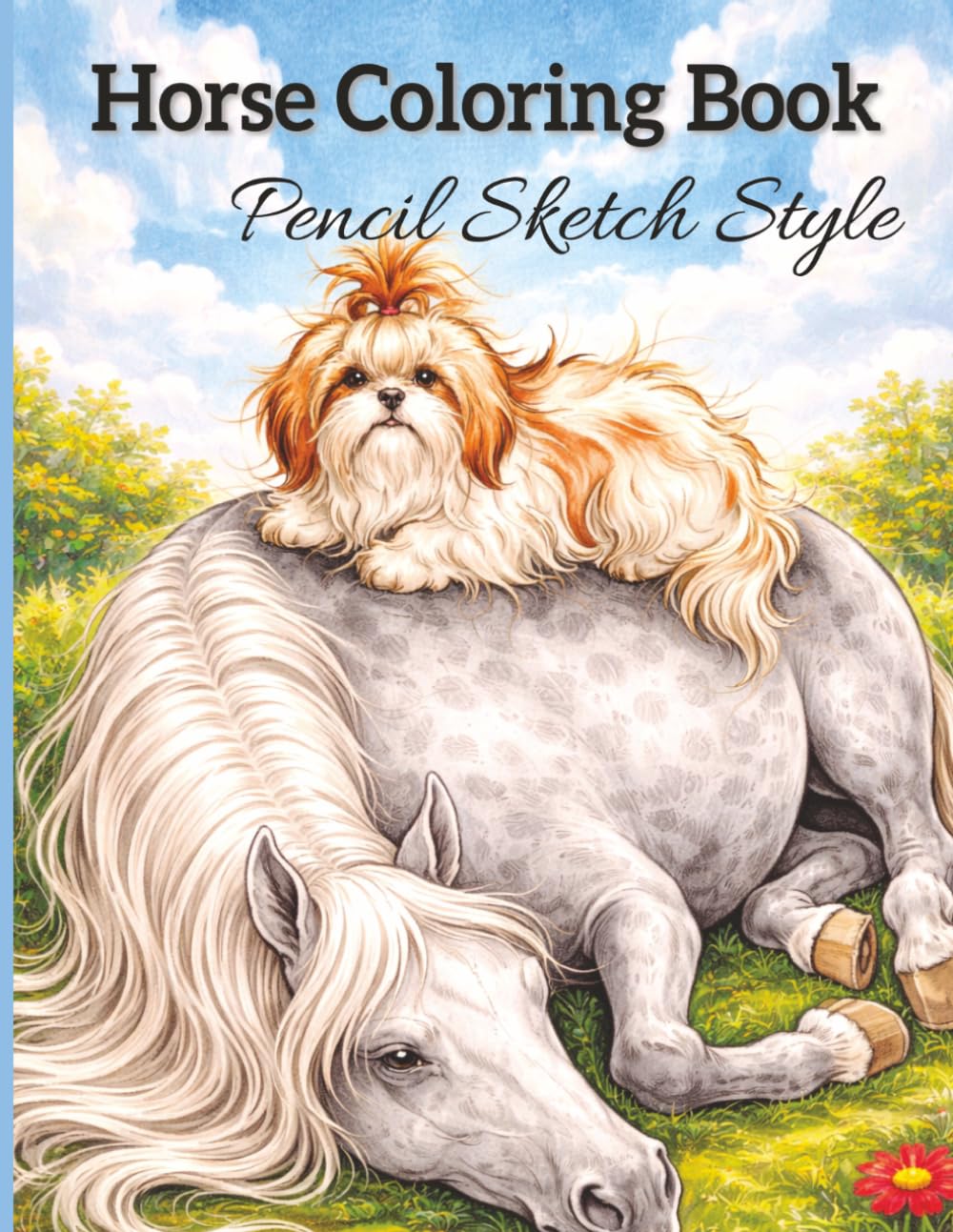 The Heart of the Horse: Realistic Horses Coloring Book for Adults and Teens | 49 Beautiful Illustrations | Relaxing Nature Scenes for Horse Lovers