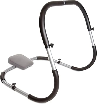 CAP Barbell Ab Trainer Silver/Black, Standard (HHC-CB4)