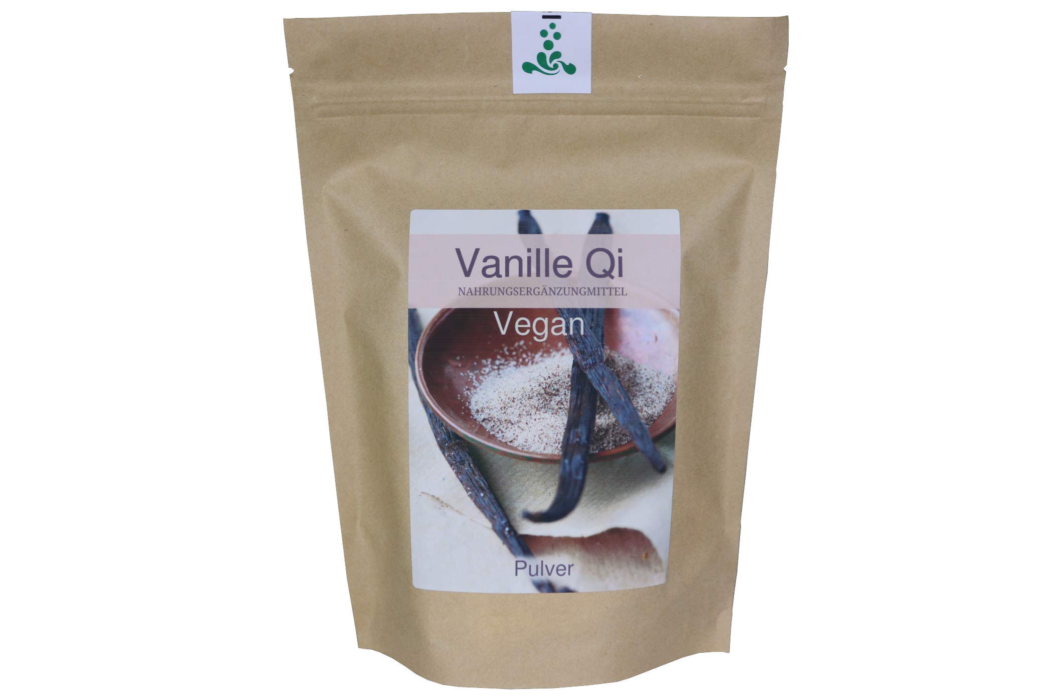 Vanille Qi Vegan - 600g - Pflanzliches Eiweiß - 5 verschiedene Proteine - 100% natürliches Proteinpulver…