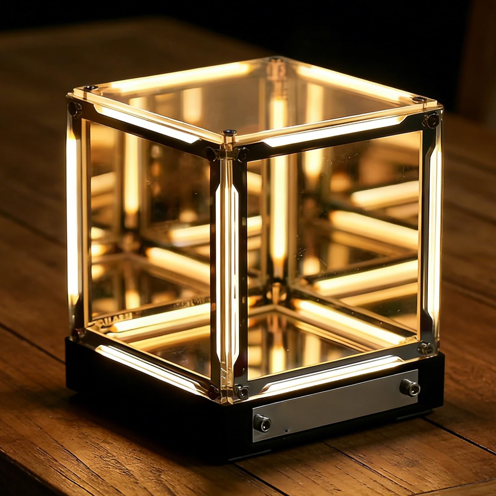 Lampada 4D Mood, Luce Ambientale Acrilico LED Spaziale, 1 Unità, per