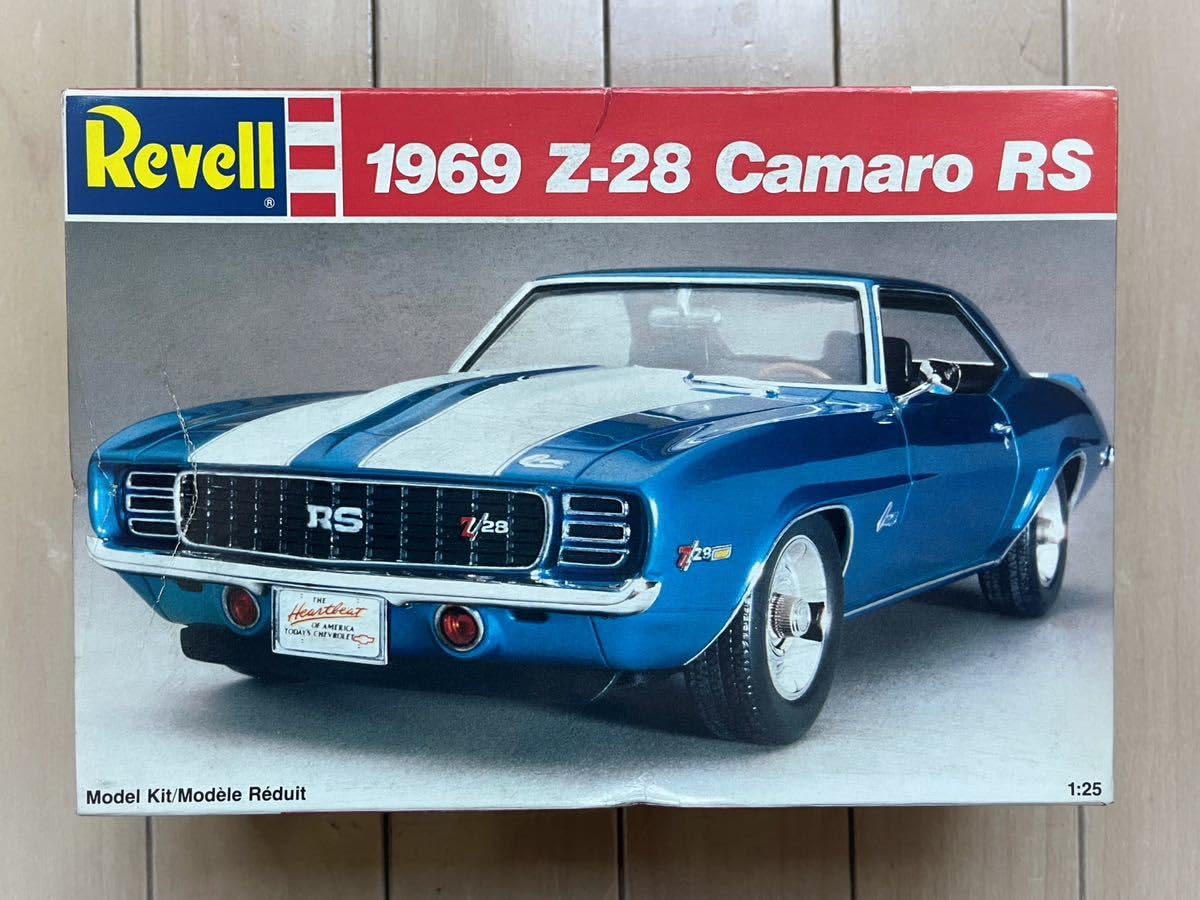 値下げ　58 シボレー　コルベット & 69 カマロ　ss プラモデル セット REVELL '69 CAMARO プラモデル 値下げ 58 シボレー コルベット