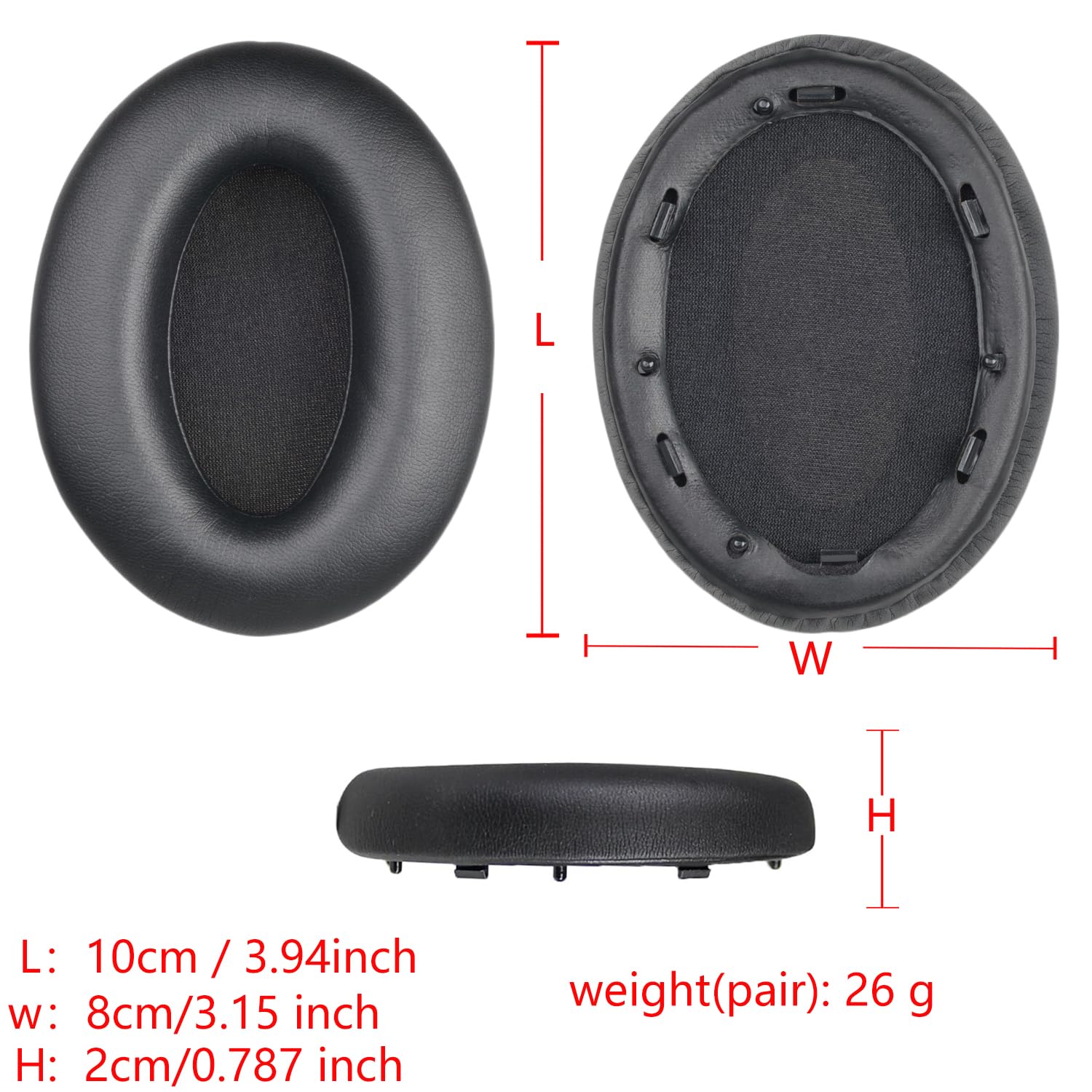 Amazon | ZMHJY イヤーパッド イヤークッション Sony WH-1000XM3 (WH