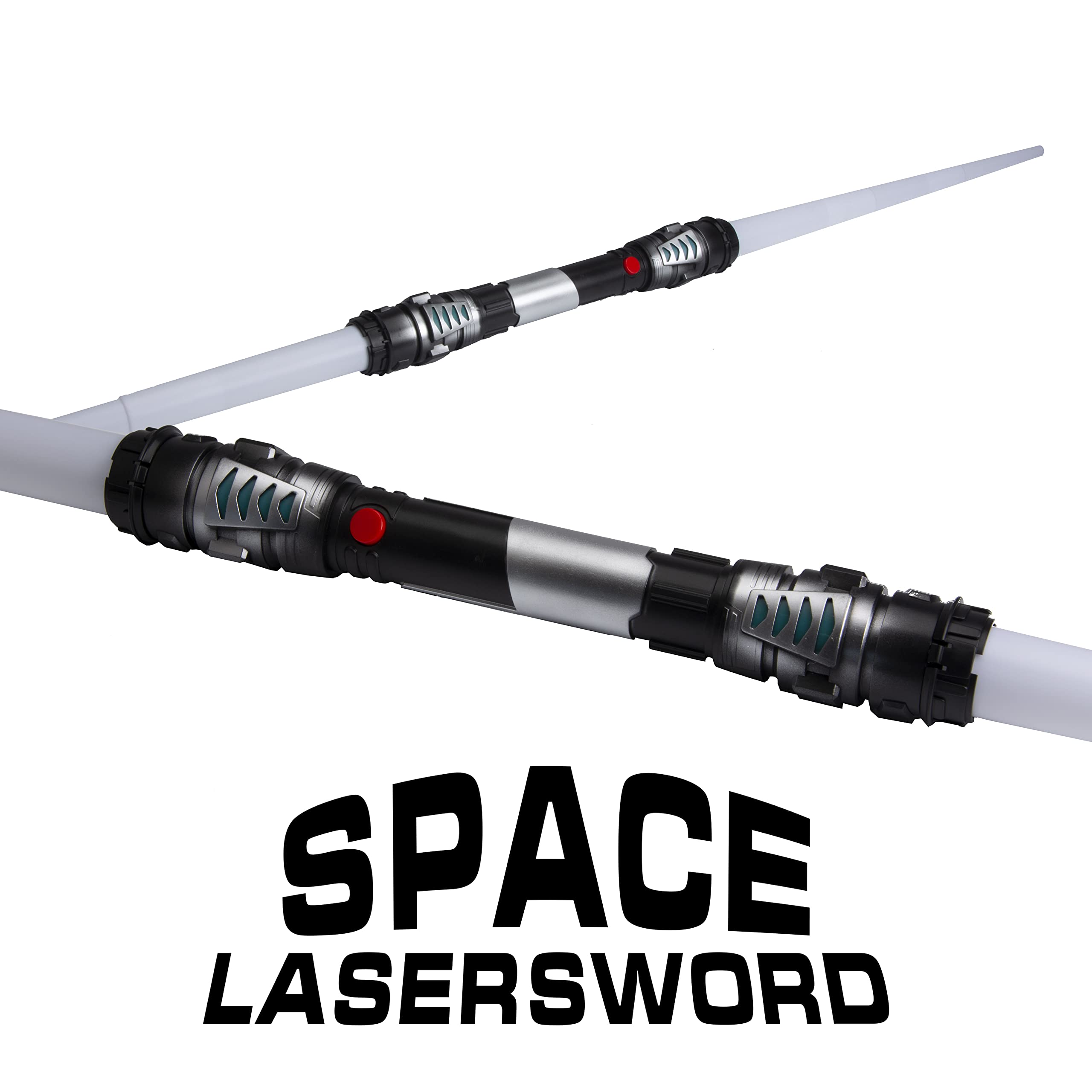 Sabre Laser Double Lame 138 cm Épée Laser avec Éclairage et Sonorisation