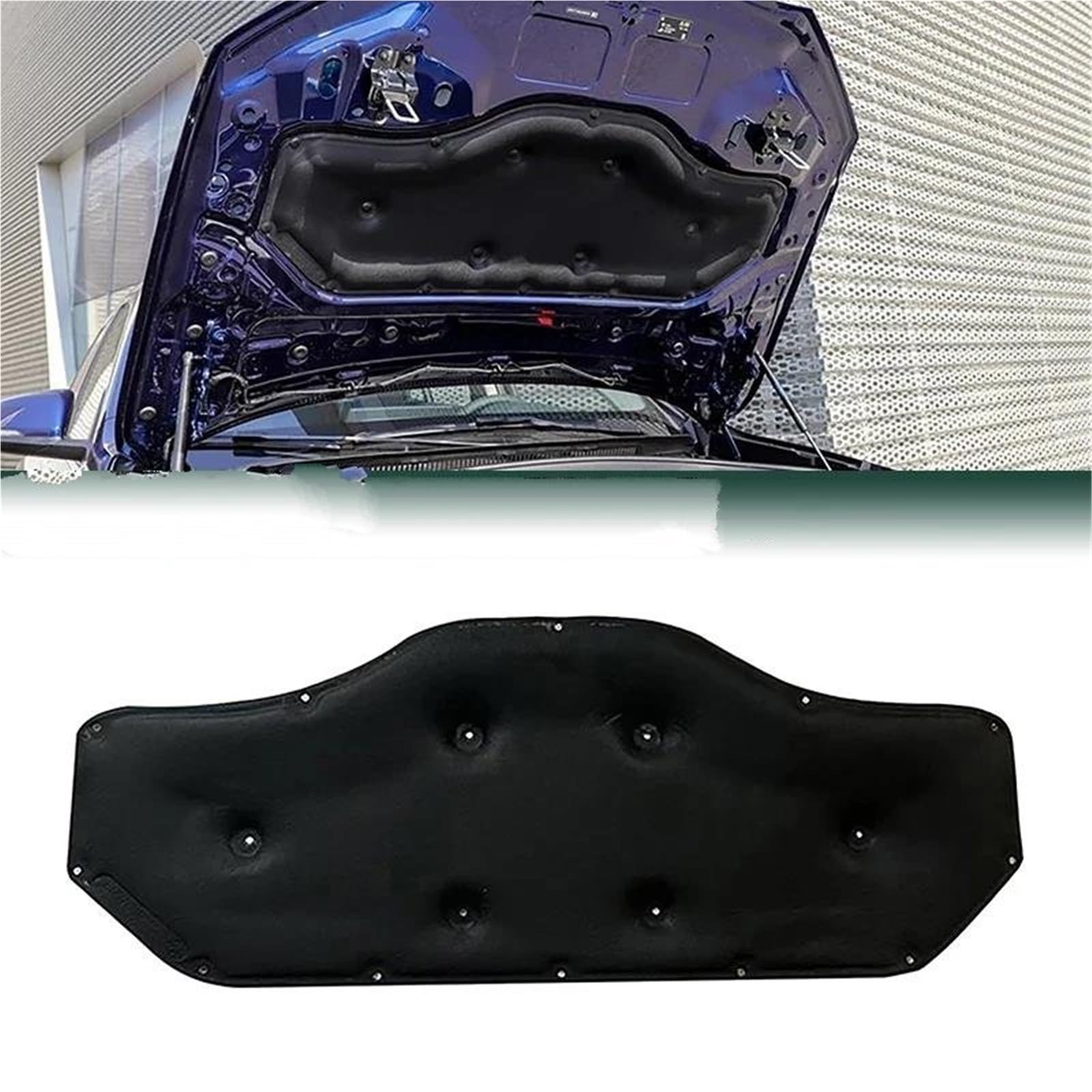 Tapis insonorisant en mousse coton pour réduire le bruit moteur de votre BMW X1 F48