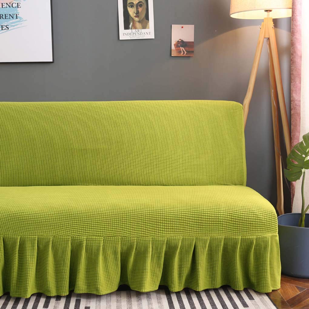 Amazon｜ソファカバー フリル付き 肘なし フィット感 ぴったり 2人掛け