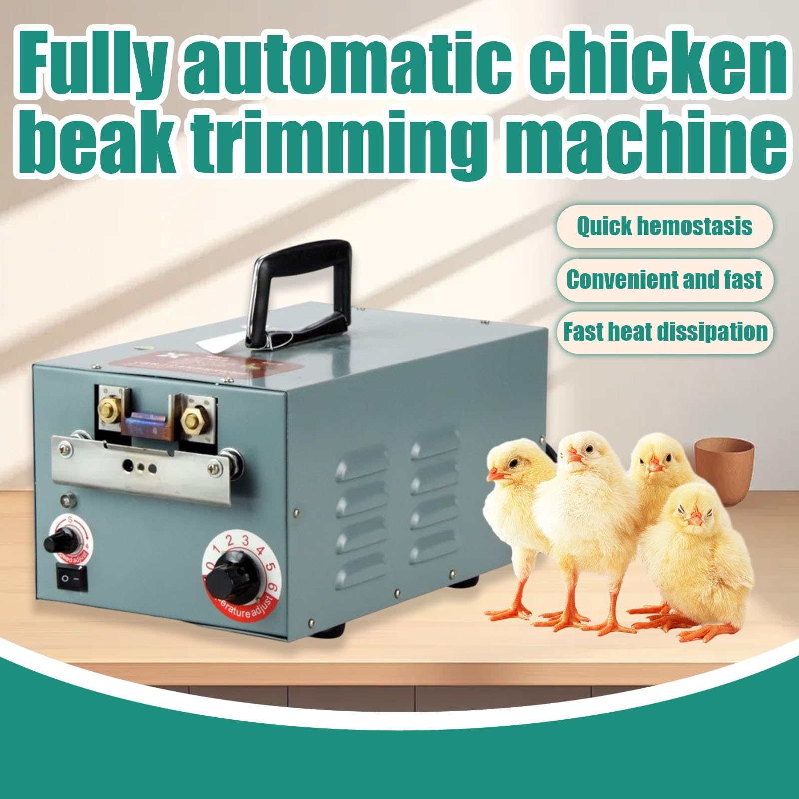 Equipo De Despicado De Aves, Máquina Automática De Corte De Pico 220v, Cortador Eléctrico Con Regulación De Temperatura Y Alta Eficiencia