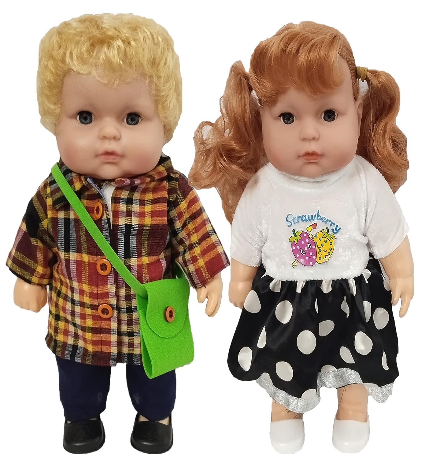 Realistic Beautiful Couple Doll Set Multicolor 12" Inch Toy for Girls Moveable Legs Arms with Removable Clothes Set 30cm (Couple Doll Set) (B0CJ6WRVG2) Amazon Price History, Amazon Price Tracker