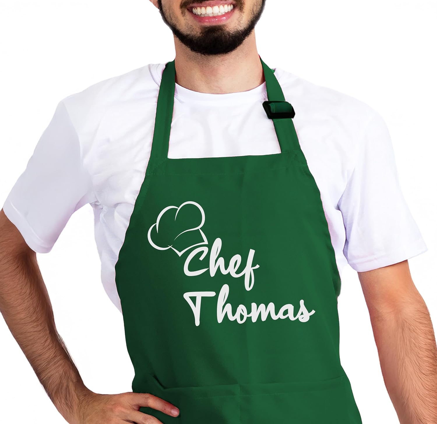 Personalized Apron 2025, Custom Cooking Apron for Men and Women, Birthday Gift, Chef, Unique Present for Friends and Family, Christmas, Customized Kitchen Apron for Baking, BBQ, Cooking - Image 8