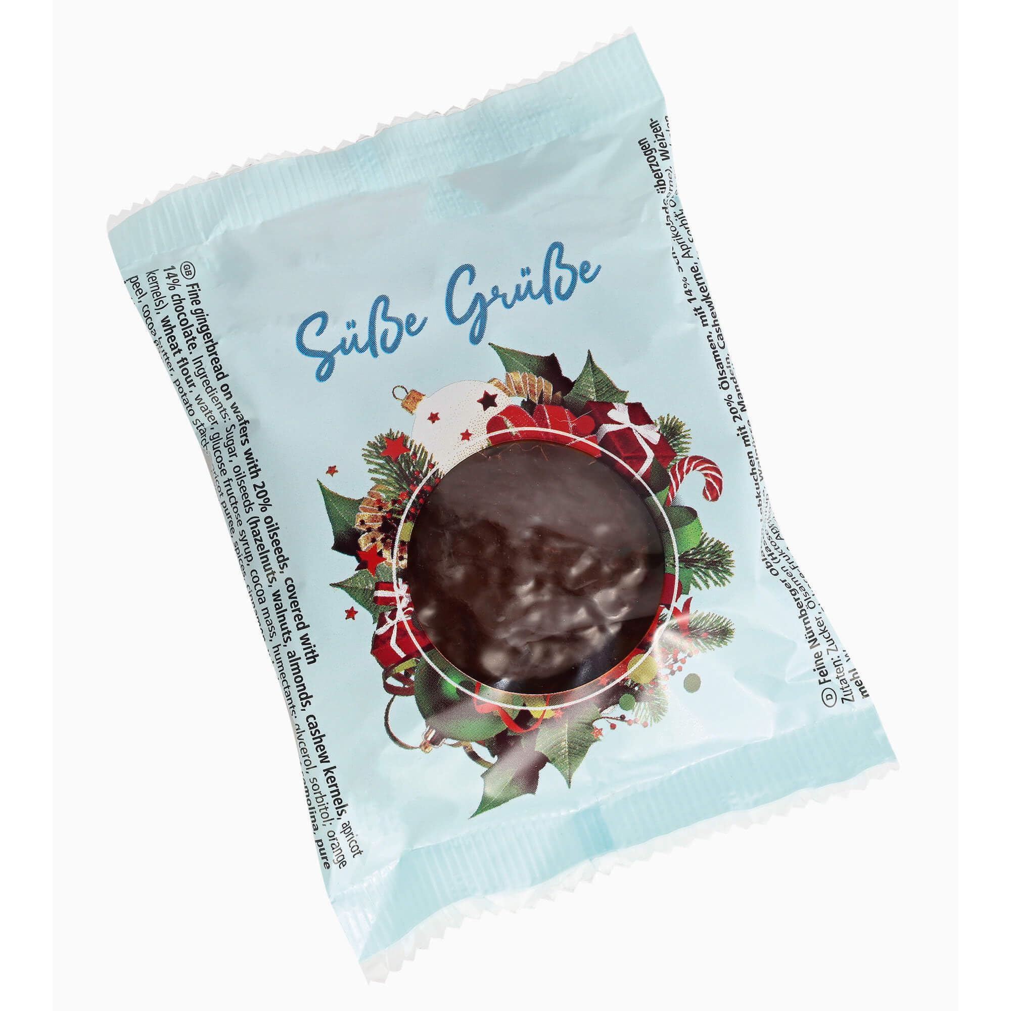 120x Mini Oblatenlebkuchen schokoliert, einzeln verpackt, je ca. 30g | LEBKUCHEN WELT Vorteils-Karton – Lebkuchen Giveaways & Werbegeschenke – Geschenk, Wiederverkauf, Event