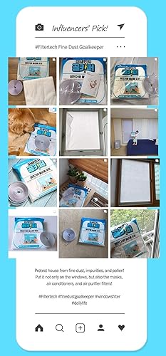 Miniatura 9 de Portero de polvo fino  Protector de filtro de bricolaje para purificador de aire Coway AP-1008CH  AP-1008BH  AP-1008DH  protección adicional,