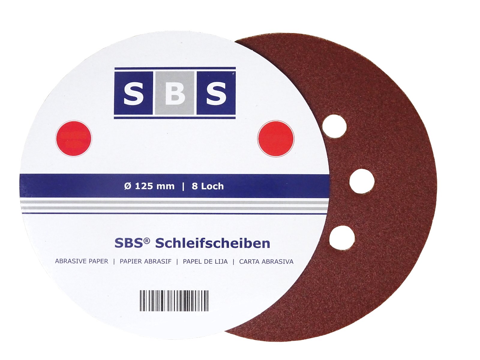 STARCKE Schleifscheiben 125mm Klett - 100er Mix-Set Made In Germany Für Exzenterschleifer