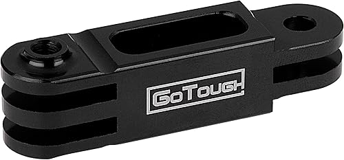 Miniatura 3 de GoTough - Brazo extensor rojo de 1.772in  Brazo de extensión recto de metal compatible con GoPro HERO3, HERO3+, HERO4, HERO5, HERO6, HERO7 sistema