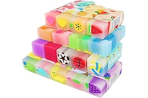 18-Pack Value Jumbo Erasers Bulk: Fun Food and Animal Erasers