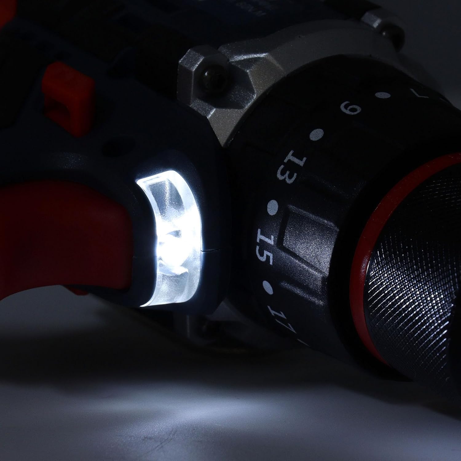 Headerbs ブラシレスモーター電動ドリル 18V コードレスパワードリル 80NM トルク 2000mAh バッテリーと急速充