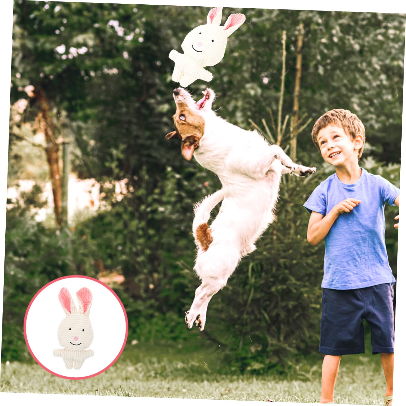 Toddmomy 5piezas Juguete De Peluche para Perros Squeaker Juguete Interactivo para Mascotas para Masticar Duradero para Cachorros y Perros Pequeños