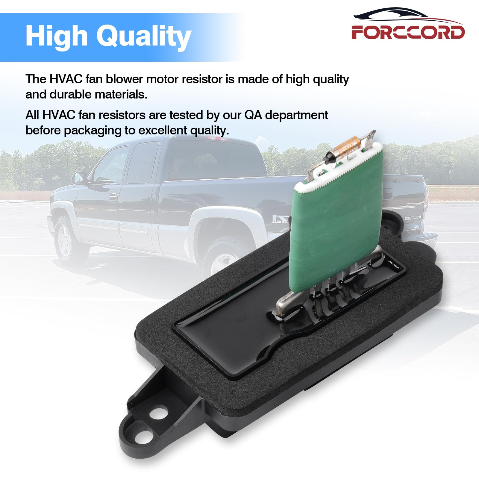 2001-2007 Chevrolet Silverado 2500 HD Blower Motor Resistor - Autopart Premium APBMR089