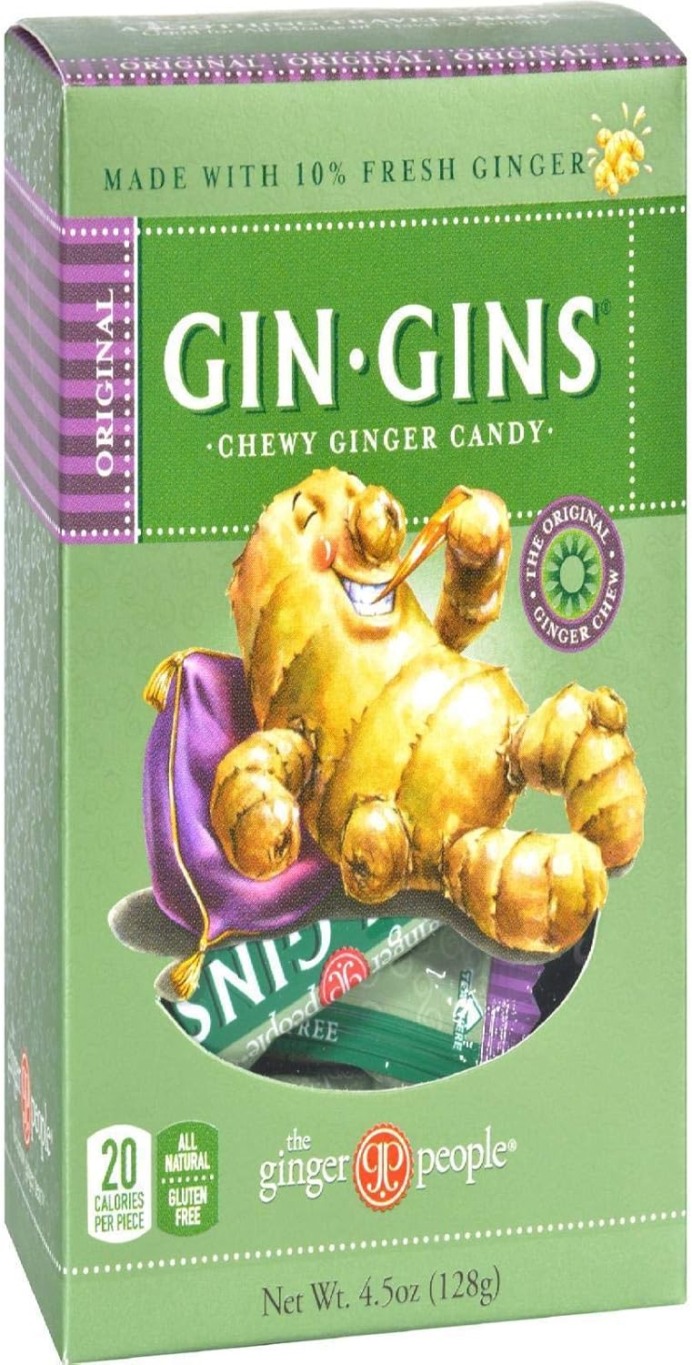 Ginger People Gin Gins Chewy Ginger Candy 4.5 oz Amazon.ca Grocery