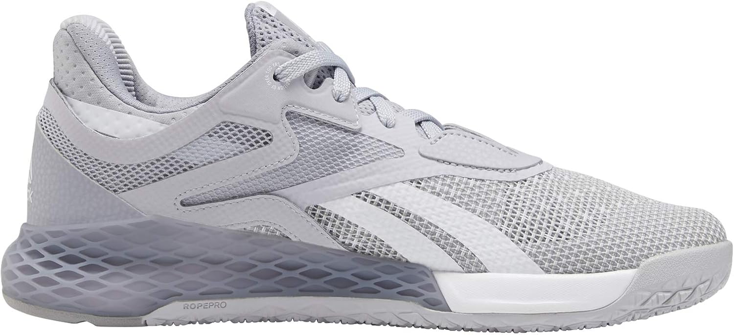 Reebok Women's Nano X Cross Trainer 5 Cold Grey/Cool Shadow/White