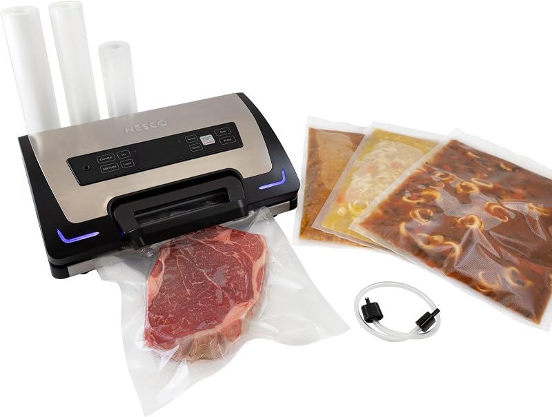VS‑22LB Premium Vacuum Sealer for Home Food Storage, Electric Sealing System with LiquidLock™ Technology