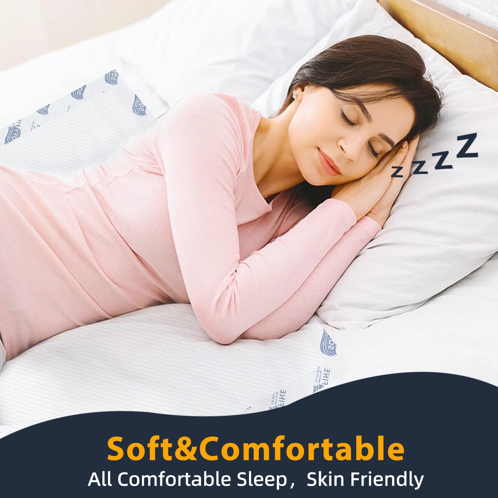 Almohadillas de cama desechables resistentes al desgarro para adultos, para incontinencia, 30 x 36 pulgadas (30 unidades), almohadillas de orina impermeables de alta calidad para ancianos, 10