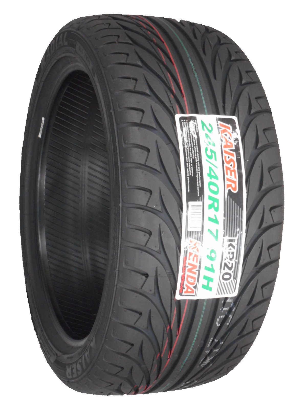 KENDA ケンダ KR20 245/40R17 245/40-17 新品１本☆SALE! 0 1 17の通販