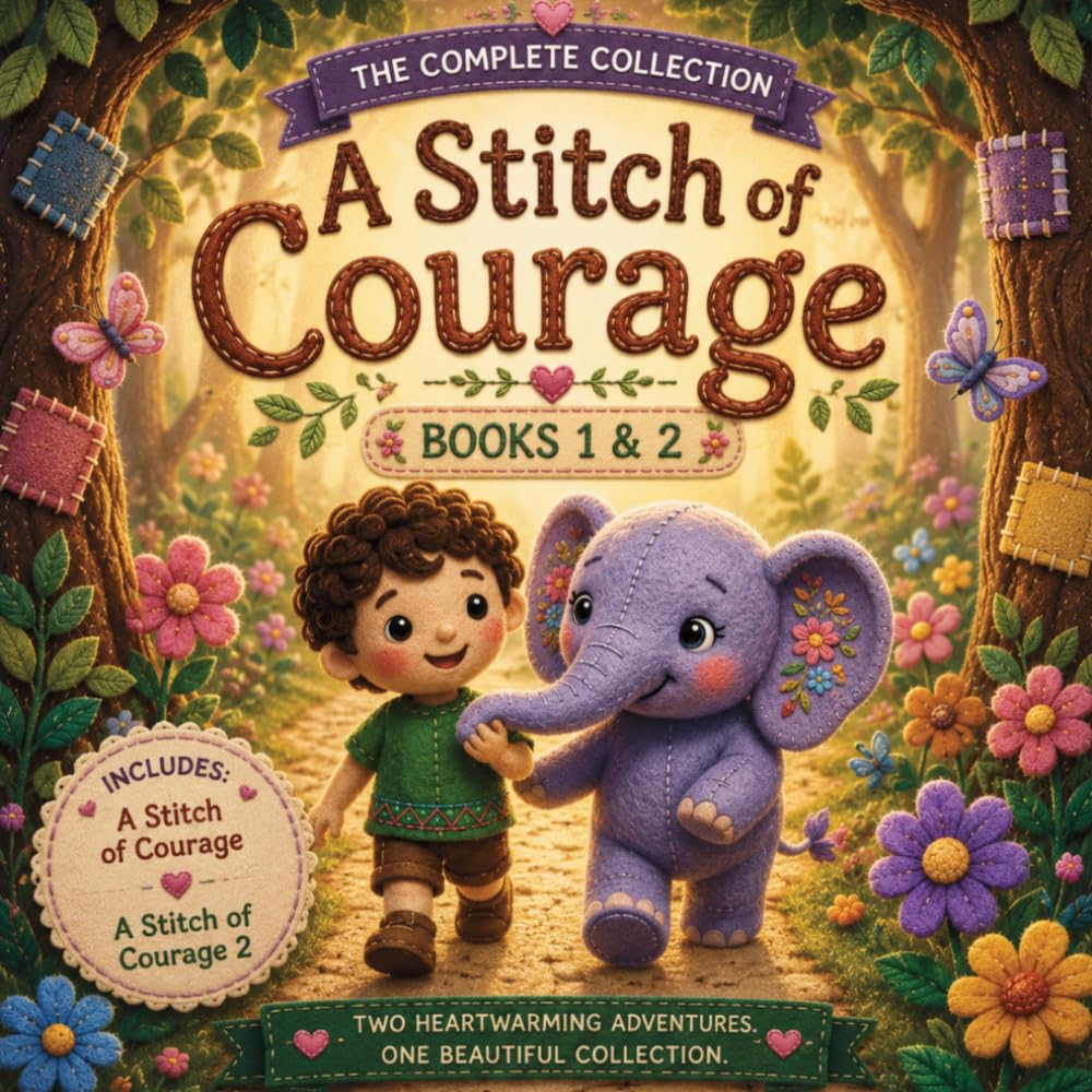 A Stitch of Courage: Books 1 & 2 Collection: Inspiring Children's Stories About Courage, Friendship, Confidence, and Emotional Growth