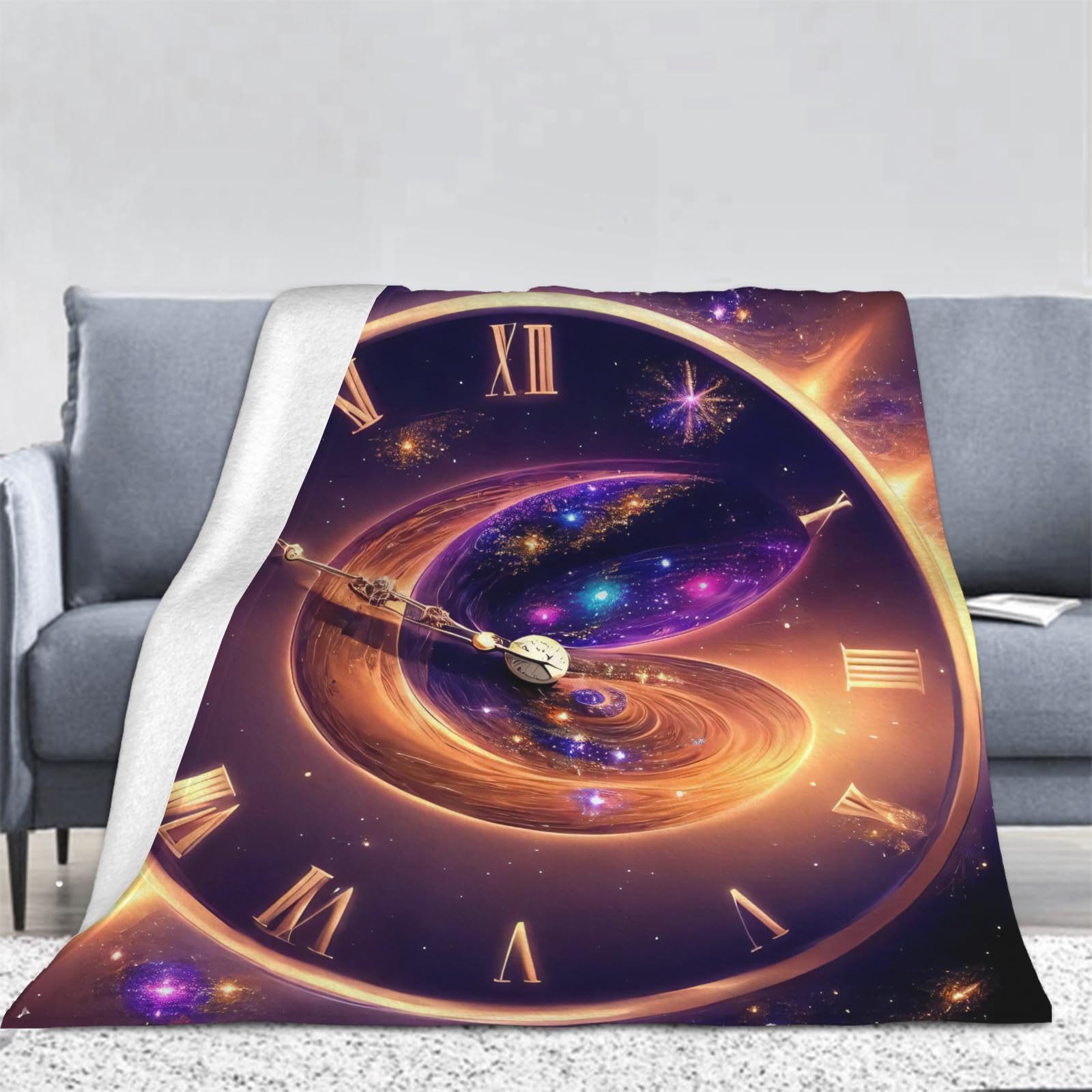 Manta de Franela Geométrico 180x200 cm Manta de Franela de Microfibra Sueño Manta de Felpa Suave para Sofá Cama Manta Polar Invierno Gruesa y Esponjosa Caliente