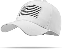 VIONLAN American Flag Baseball Cap - Adjustable USA Dad Hat for Men Women, Patriotic Embroidered Outdoor Ball Cap