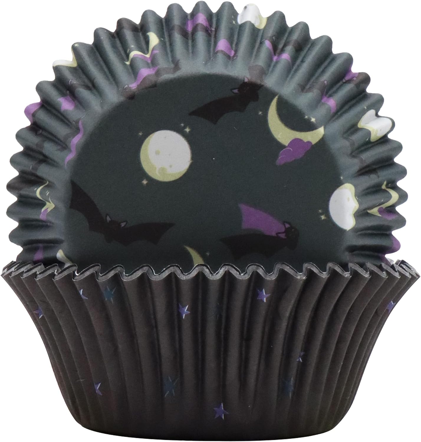 PME Halloween Cupcake Cases & Topper Set of 48 - Bats image 3