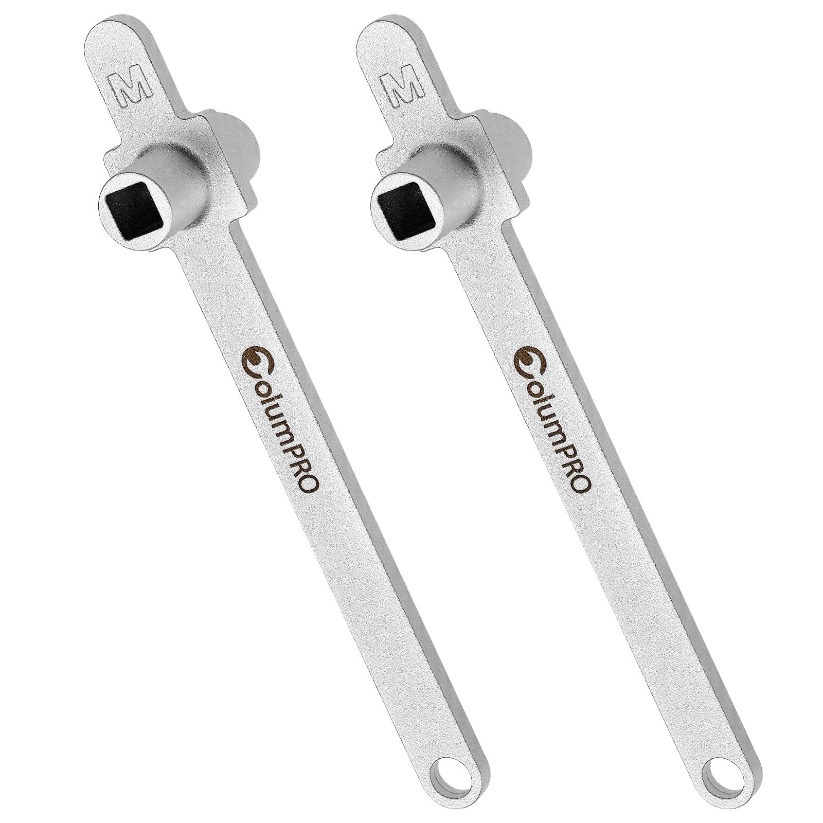 ColumPRO Heizkörper-Entlüftungsschlüssel 100 mm lang, 2 Stück | Heizung Entlüftungsschlüssel aus 304 Edelstahl, 5 × 5 mm & 3/16 Zoll – Vierkantschlüssel zum Entlüften von Heizkörpern