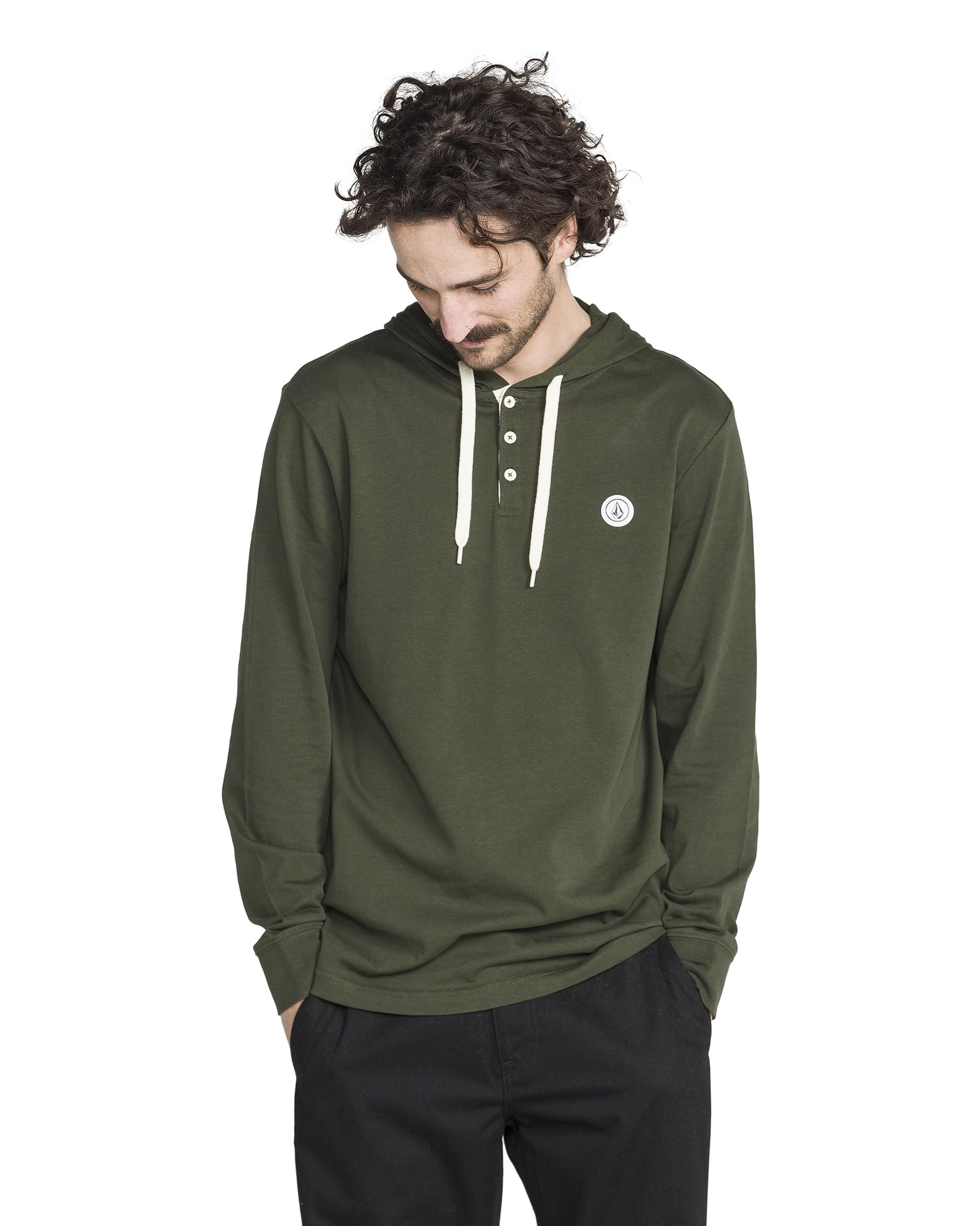 Volcom Men's Murphy Hooded Thermal Shirt