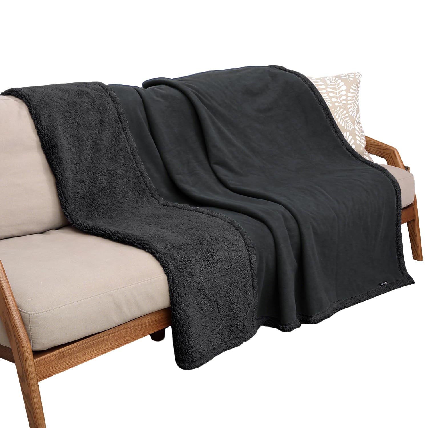 Kritter Planet Waterproof Dog Blanket, Reversible Water Proof Pet Blanket for Couch, Bed & Sofa, Washable Couch Covers for Large Dogs - Protects