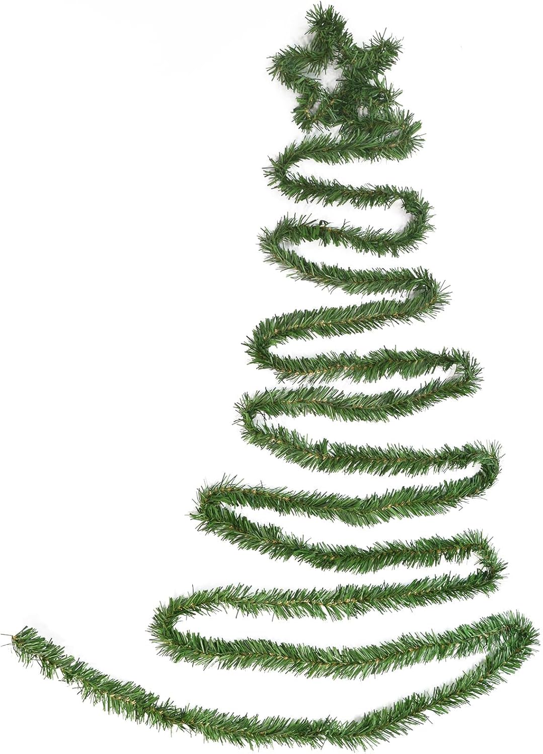 Garland for Christmas, 54 Ft Christmas Twist Garland,3 Strands Premium Quality Artificial Vine Soft Greenery Decoration