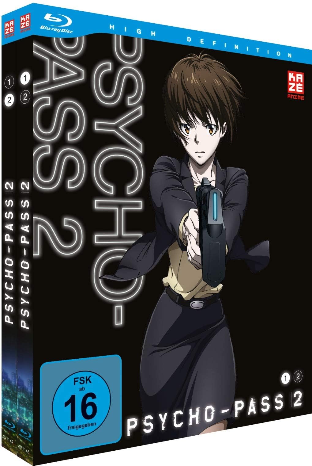 Kaze Anime (AV Visionen) Psycho-Pass 2. Staffel Gesamtausgabe Blu-ray Box