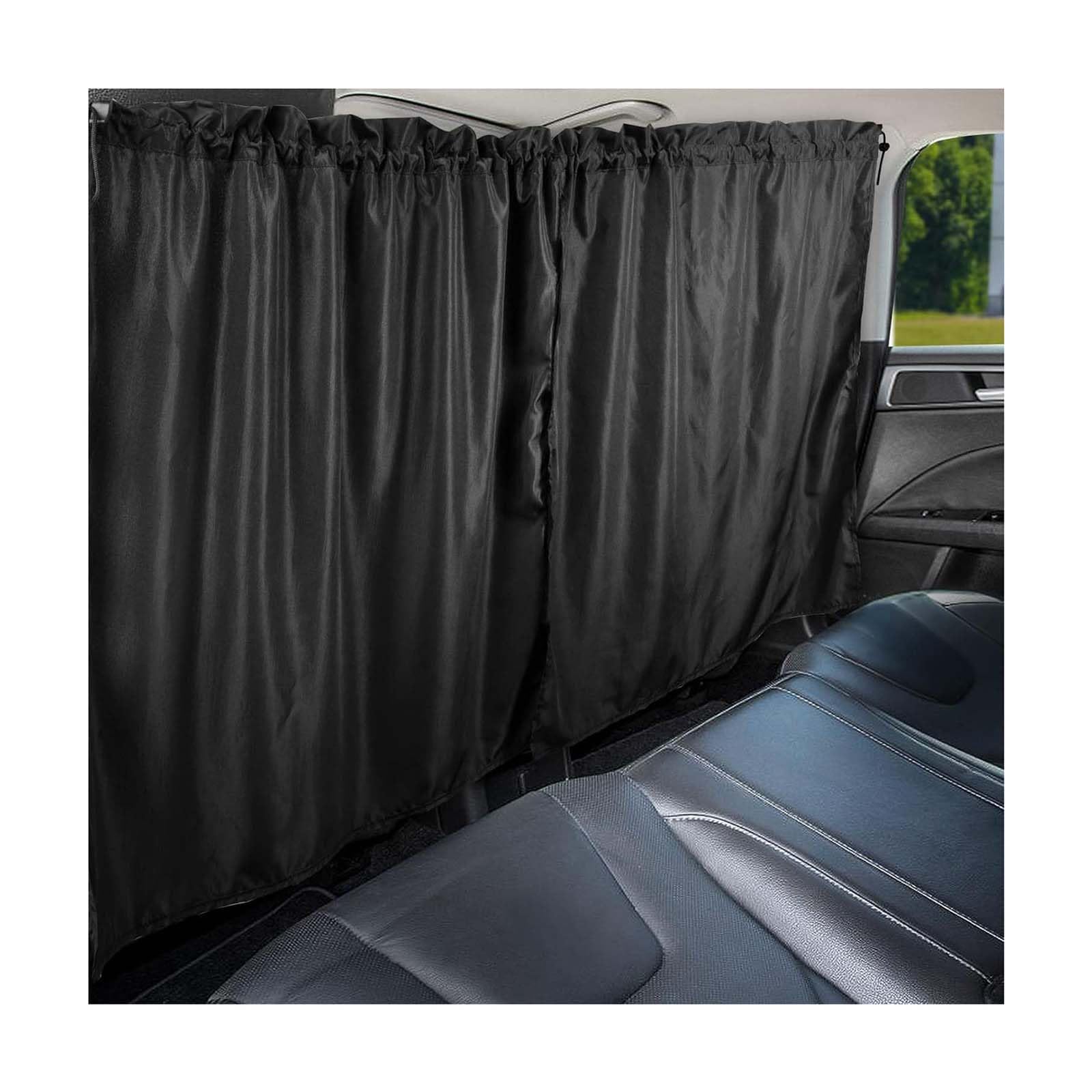 LKILFUWX for Mini Cooper SE Countryman ALL4 F54 F55 F56 F57 F60 Car Divider Curtains, Car Privacy Curtains Camping Travel, Light Blocking Vehicle Back Seat Separation Partition Screen